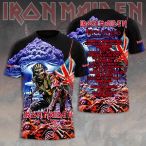 Iron Maiden 3D Apparel - TMTHU3849