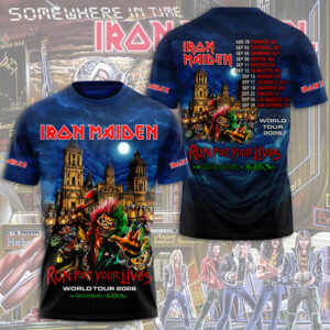 Iron Maiden 3D Apparel - TMTHU4085