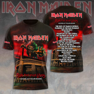 Iron Maiden 3D Apparel - TMTHU4224