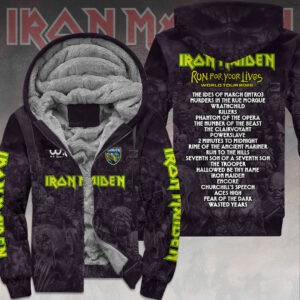 Iron Maiden 3D Fleece Zip Hoodie - TMTHU4011