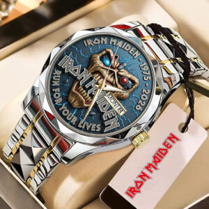 Iron Maiden Alloy Luxury Quartz Watch - TMTHU4059