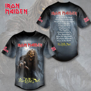 Iron Maiden Baseball Jersey - MAITM14857