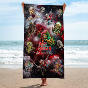 Iron Maiden Rectangle Beach Towel - GNE5229