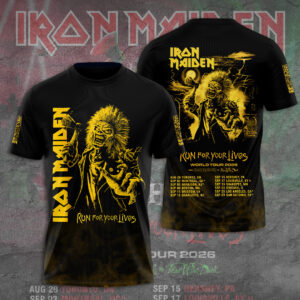 Iron Maiden 2026 World Tour 3D Apparel - GNE5230