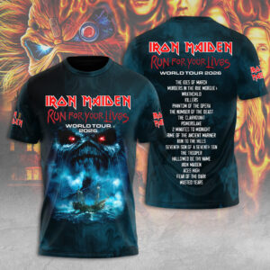 Iron Maiden Tour 2026 3D Apparel - TANTN21281