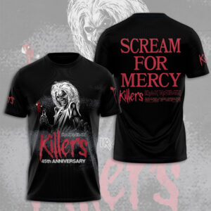 Iron Maiden x Killers 45th Anniversary 2026 3D Apparel - TANTN21032