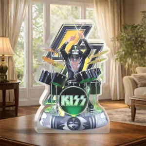 KISS x Peter Criss Custom Shape Acrylic Plaque - HOATT16278