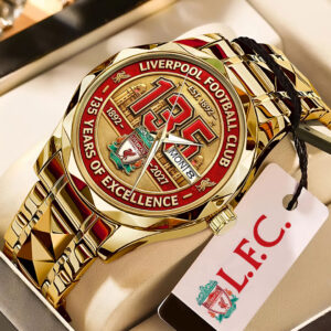 Liverpool FC 135th Anniversary Alloy Luxury Quartz Watch - TMTHU4095
