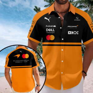McLaren Formula One Team 2026 Short Sleeve Button-Down Shirt – TANTN20882