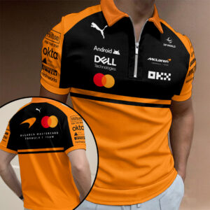 McLaren Formula One Team 2026 Zip Polo Shirt - TANTN20883
