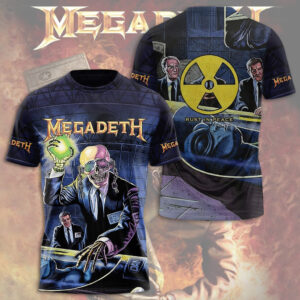 Megadeth 3D Apparel - TMTHU3740