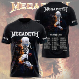 Megadeth 3D Apparel - TMTHU3739