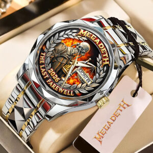 Megadeth Alloy Luxury Quartz Watch - TMTHU3682