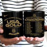 USA Men’s Hockey 2026 Winter Olympics Gold Medal Ceramic Mug – TANTN21161