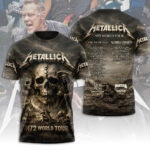 Metallica 2026 World Tour 3D Apparel – MAITM14805