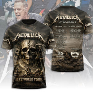 Metallica 2026 World Tour 3D Apparel - MAITM14805