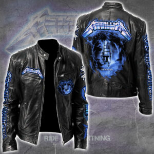 Metallica Motorcycle Leather Jacket - GNE4933