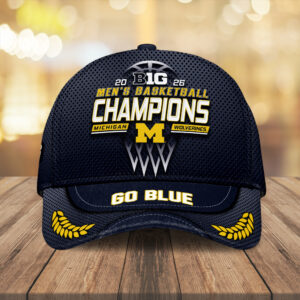 Michigan Wolverines Men's Basketball 2026 Big Ten Champions Classic Cap - MAITM14904