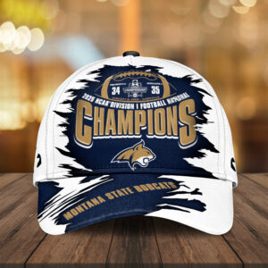 Montana State Bobcats Football 2025 National Champions Classic Cap – MAITM14814
