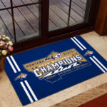 Montana State Bobcats Football 2025 National Champions Custom Doormat – MAITM14723