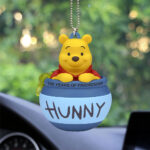 Winnie-the-Pooh 100th Anniversary Custom shape 2-sided Acrylic Car Ornament – NGHIAVT9610