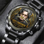Ozzy Osbourne Black Stainless Steel Watch – NGHIAVT9622