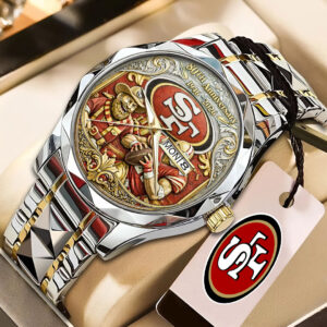 San Francisco 49ers 80th Anniversary Alloy Luxury Quartz Watch - NGHIAVT9626