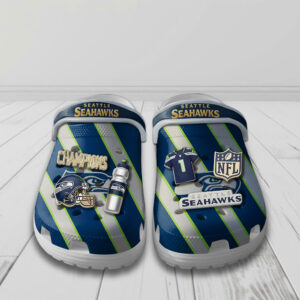 Seattle Seahawks Custom Clogs -  NGHIAVT9646
