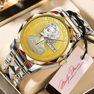Marilyn Monroe 100th Anniversary Alloy Luxury Quartz Watch - NGHIAVT9647