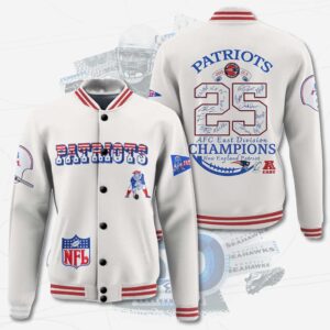 New England Patriots Varsity Jacket - TMTHU3822