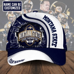 Personalized Montana State Bobcats Football Classic Cap - TMTHU3798