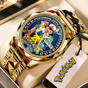 Pokemon 30th Anniversary 2026 Alloy Luxury Quartz Watch - TMTHU3784