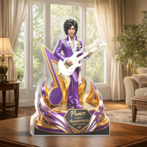 Prince Custom Shape Acrylic Plaque - HOATT16124
