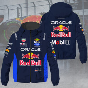 Red Bull Racing x Max Verstappen 3D Windbreaker Jacket - HOATT16216