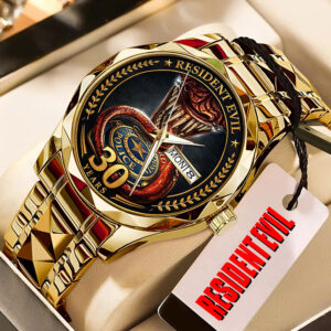Resident Evil 30th Anniversary Alloy Luxury Quartz Watch - TMTHU3948