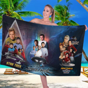 Star Trek Rectangle Beach Towel - TMTHU4088