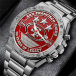San Francisco 49ers 80th Anniversary Gentleman Stainless Steel Watch – MAITM14855