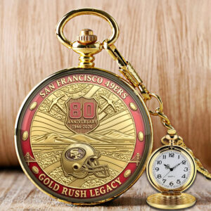 San Francisco 49ers 80th Anniversary Pocket Watch - MAITM14730