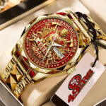 San Francisco 49ers 80th Anniverasry Alloy Luxury Quartz Watch – TMTHU3929