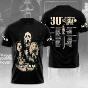Scream 30th Anniversary 3D Apparel - MAITM14884