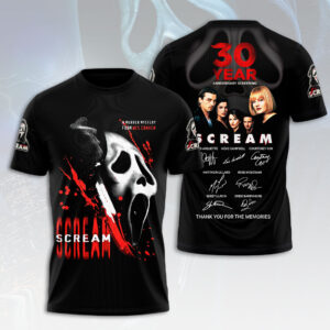 Scream 30th Anniversary 3D Apparel - HOATT16324