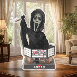 Scream Custom Shape Acrylic Plaque - HOATT16193