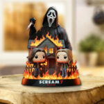 Scream 30th Anniversary Custom Shape Acrylic Plaque – TMTHU3936