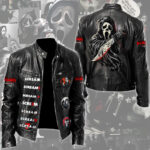Scream Motorcycle Leather Jacket – TMTHU3916