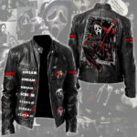 Scream Motorcycle Leather Jacket – TMTHU4028