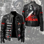 Scream Motorcycle Leather Jacket – TMTHU4030