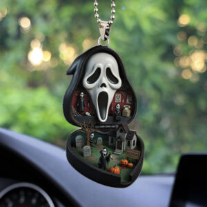Scream Custom shape 2-sided Acrylic Car Ornament - TMTHU3858
