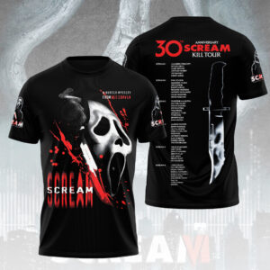 Scream 30th Anniversary 3D Apparel - HOATT16341