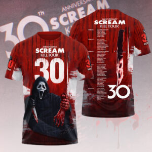 Scream 30th Anniversary 3D Apparel - HOATT16386