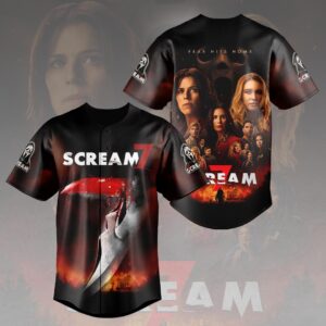 Scream Baseball Jersey - HOATT16052